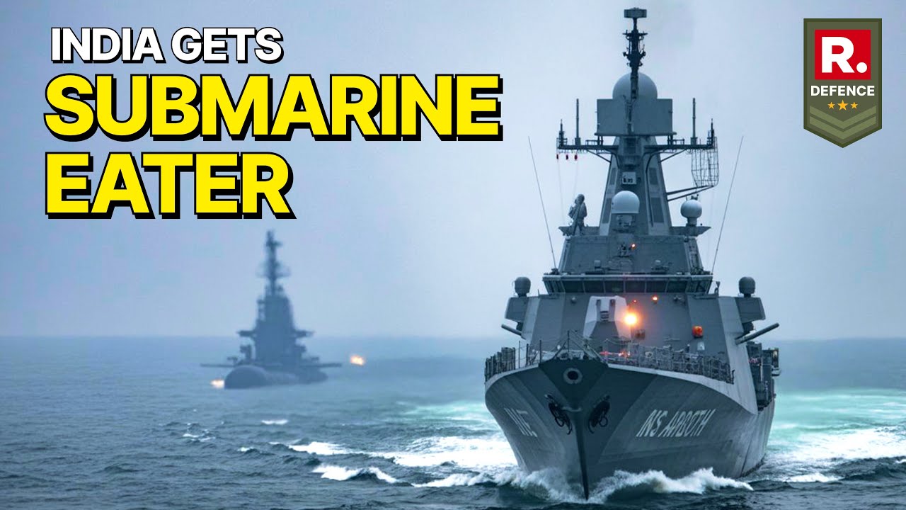Warship Using Newton's Law To Hunt Chinese Submarines