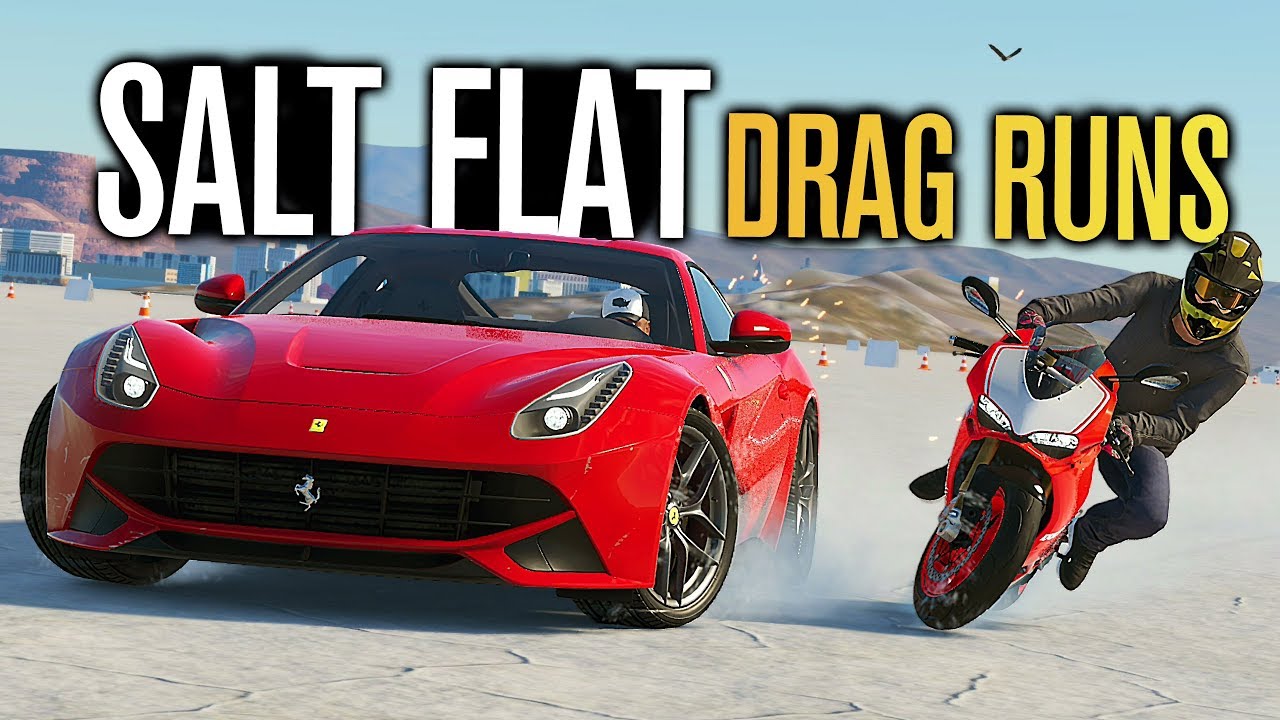 Salt Flat DRAG RUNS in The Crew 2! (Street Edition!)
