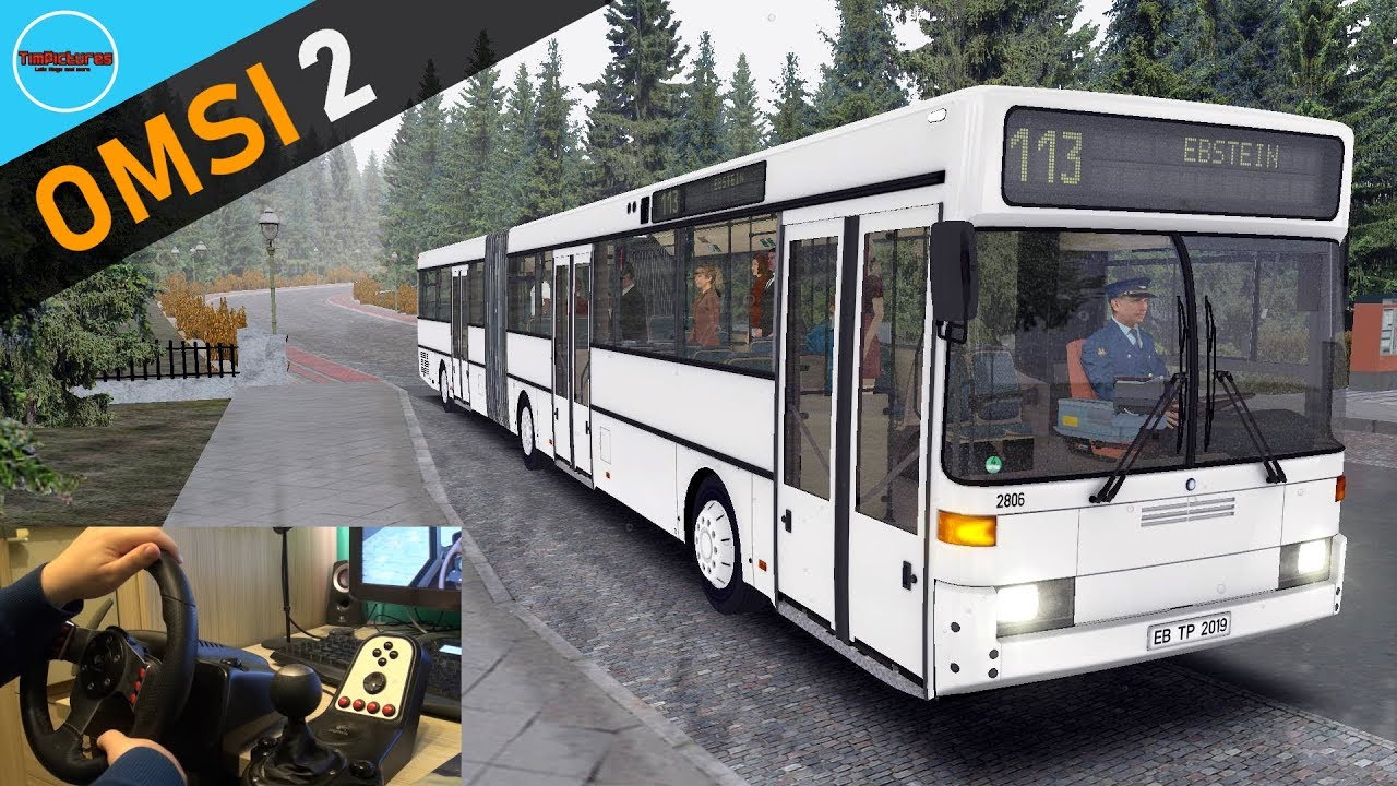 Im MB O405 G auf Ebstein - Rutschen im Regen | Let's Play OMSI 2 #538 [G27]