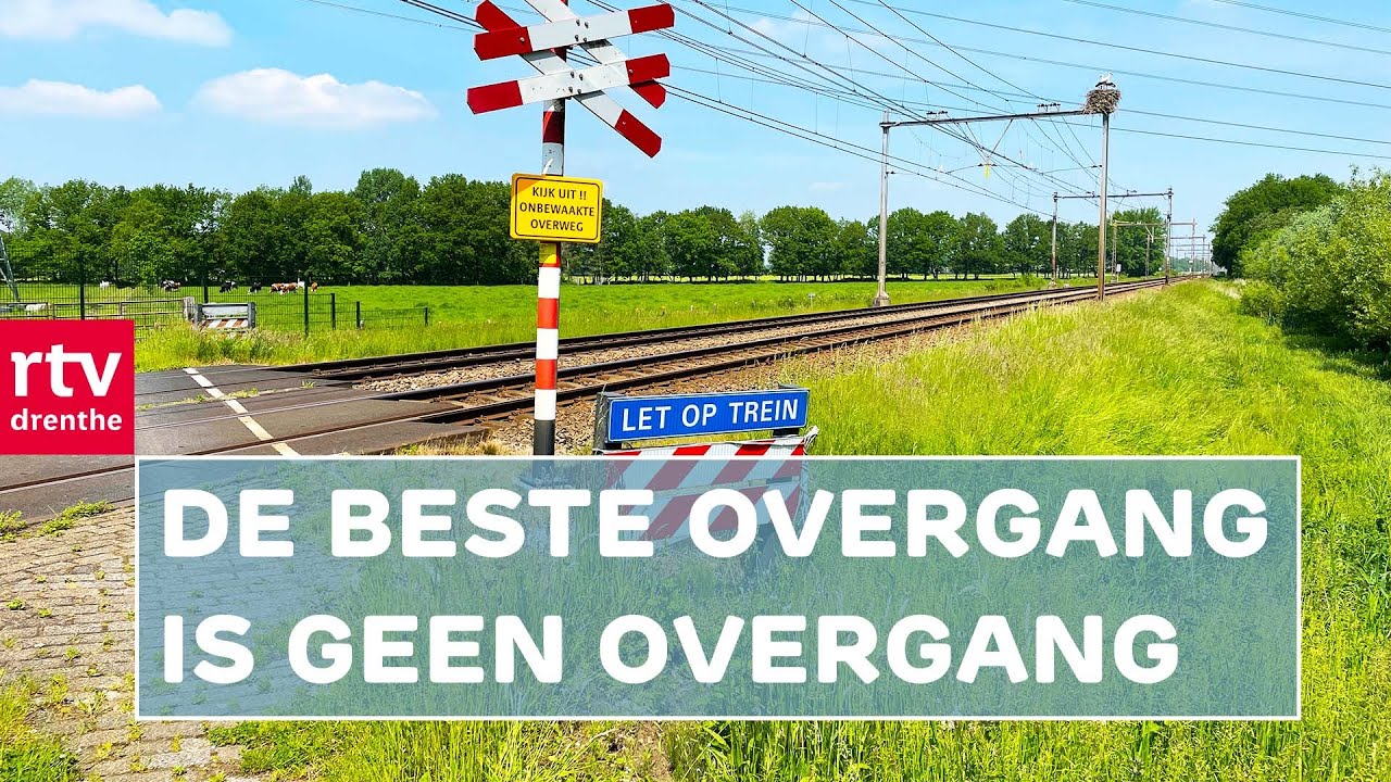 Wanneer zijn onbewaakte spoorwegovergangen verleden tijd? | RTV Drenthe