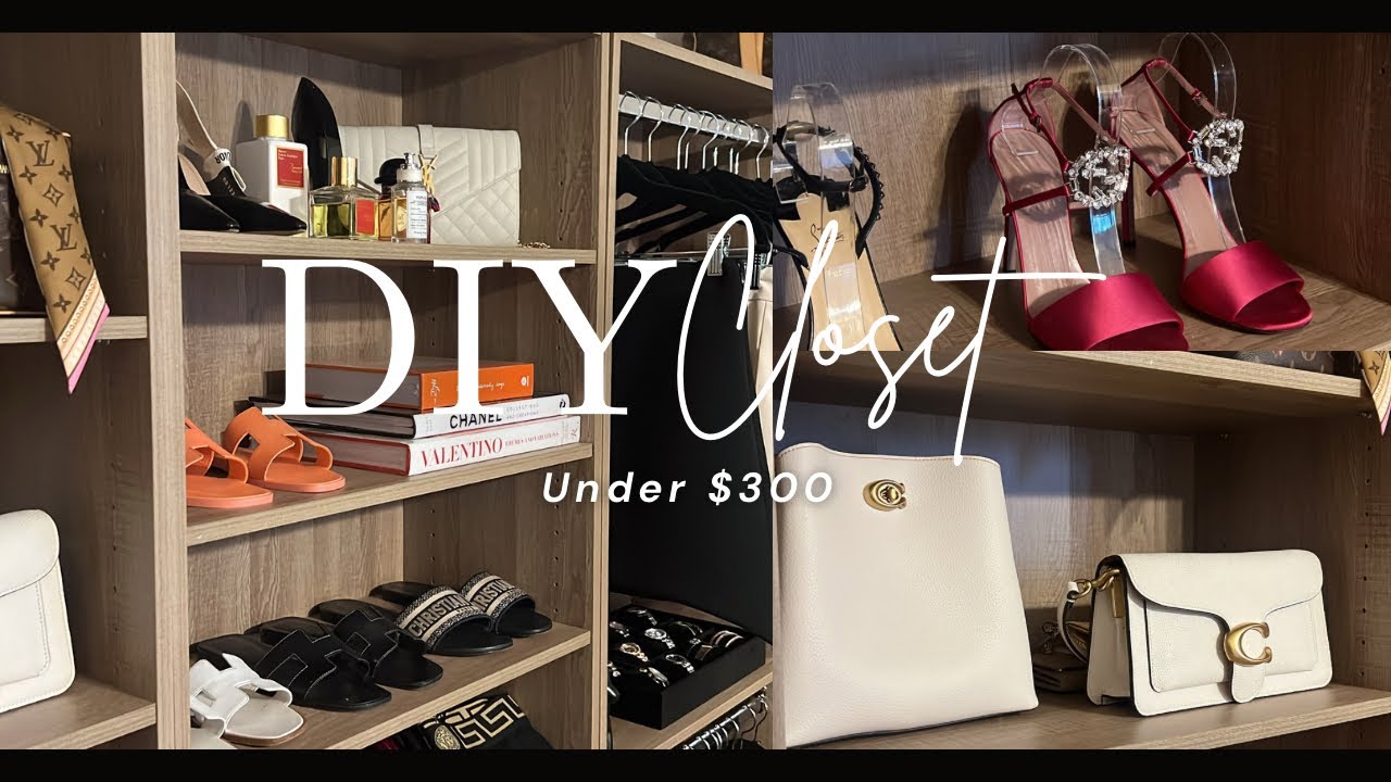 EASY AMAZON DIY CLOSET VS IKEA PAX WARDROBE  | VIRAL CLOSET BOOKSHELF HACK | THE LUXE WIFE