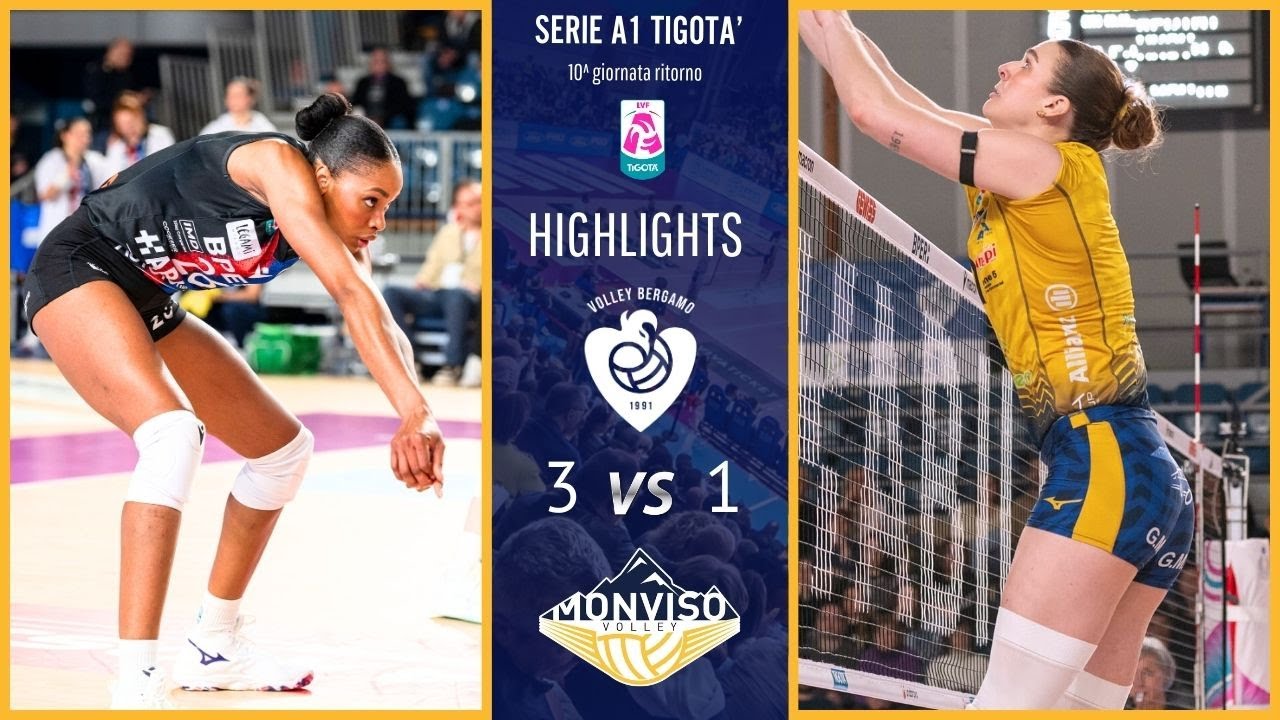 Bergamo vs Monviso Volley | Highlights | 23^ giornata campionato 2025/26 Serie A1 Tigotà