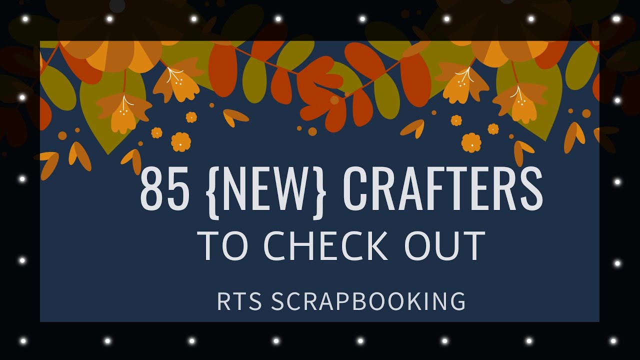 85 {new} Crafters to Check Out