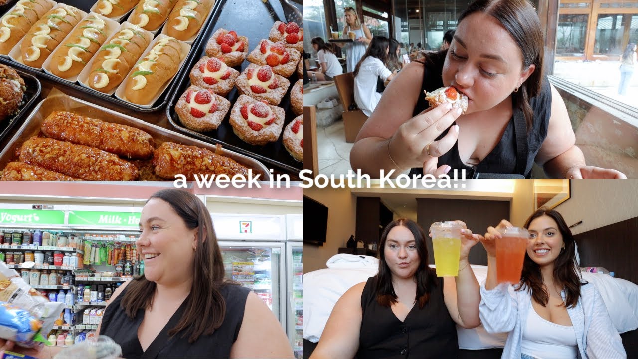 a week in my life - travelling & exploring Seoul!! 🍜✈️