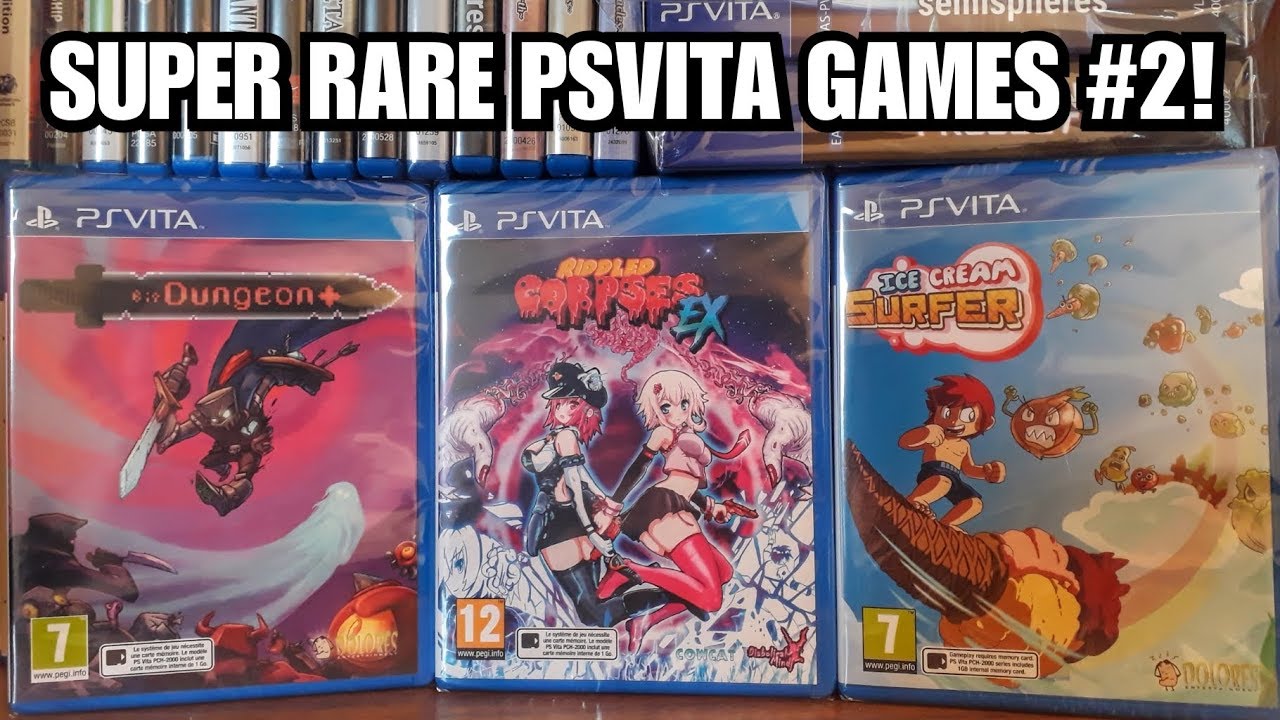 RARE PHYSICAL PSVITA GAMES #2 | Riddled Corpses EX, Ice Cream Surfer & Bit Dungeon+ Reviews!