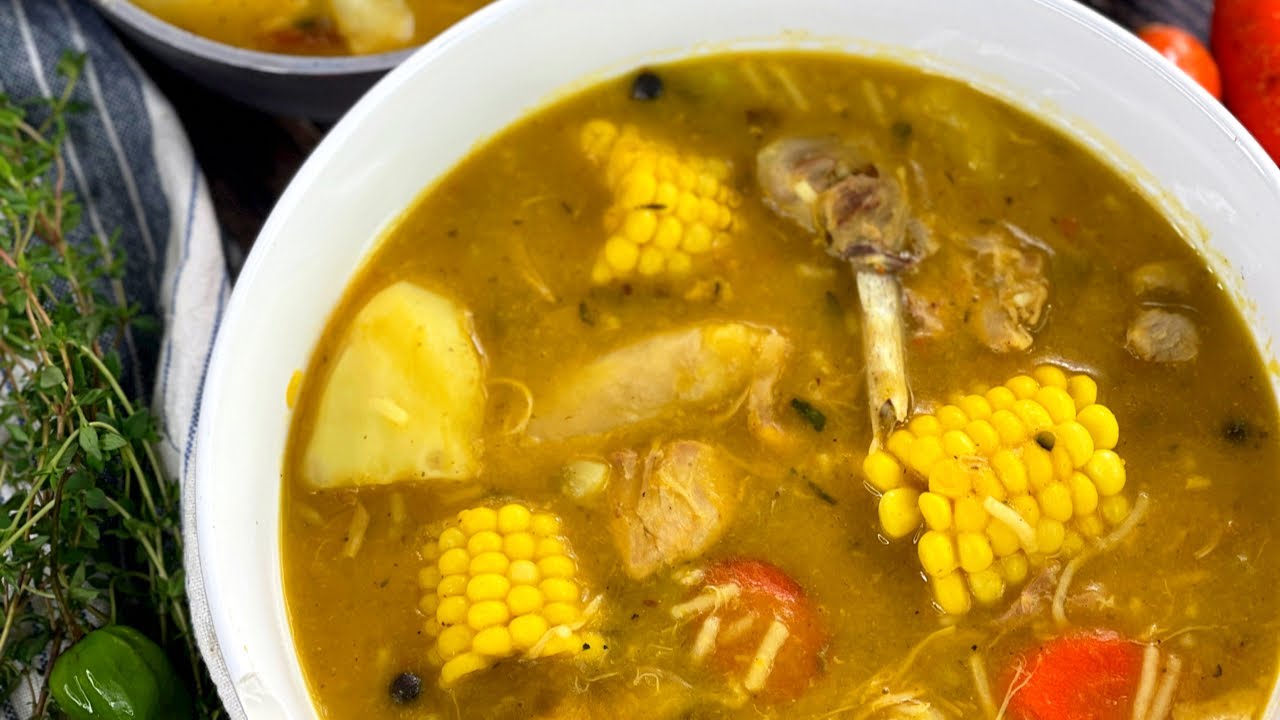 ПРИГОТОВЬТЕ КУРИНЫЙ СУП: В ЯМАЙСКОМ СТИЛЕ || THATNURSECANCOOK