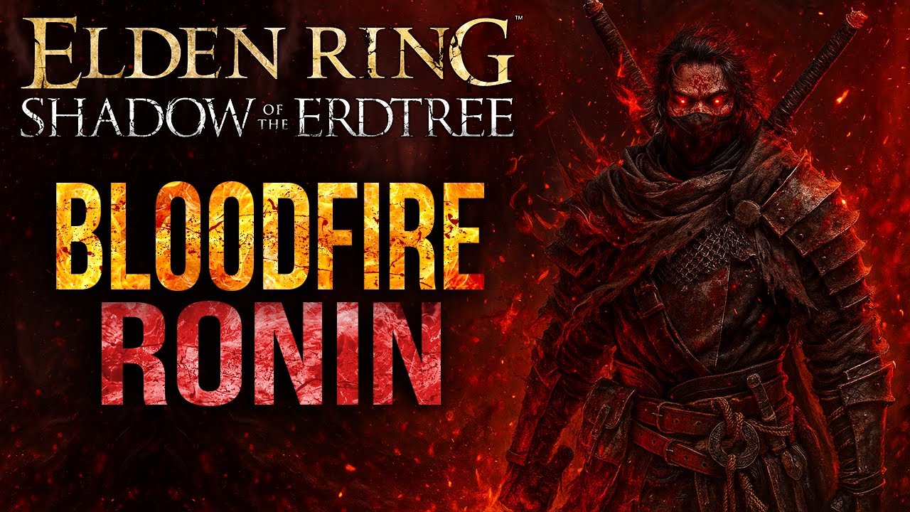 Bloodfire Ronin - Elden Ring Dexterity Bleed Build