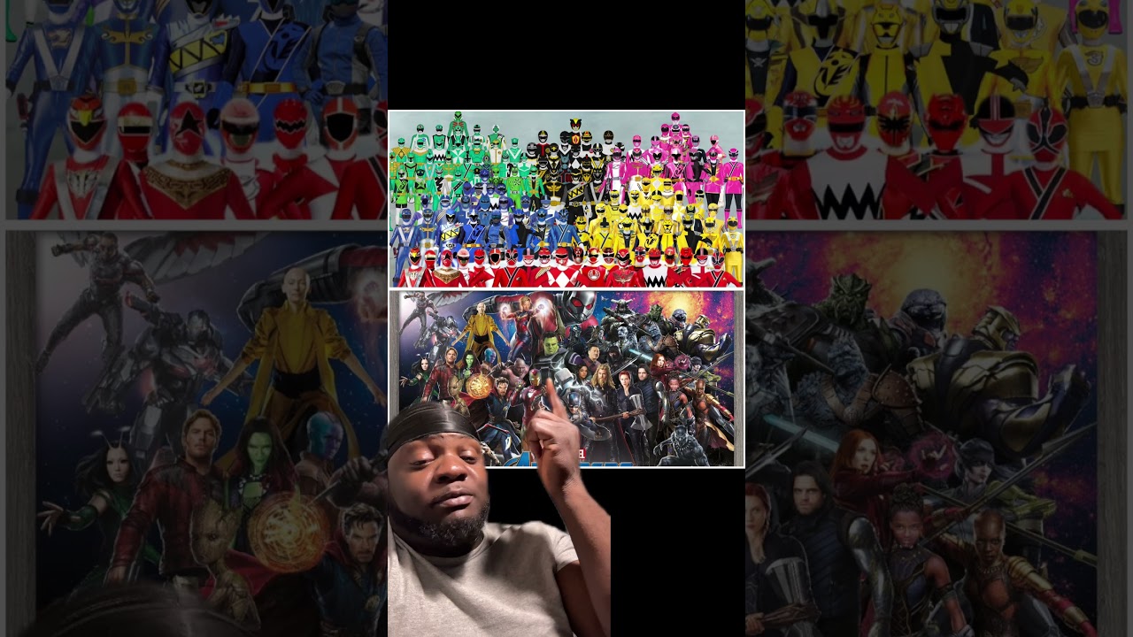 AVENGERS (ENDGAME) vs POWER RANGERS (SUPER SENTAI) 😮‍💨