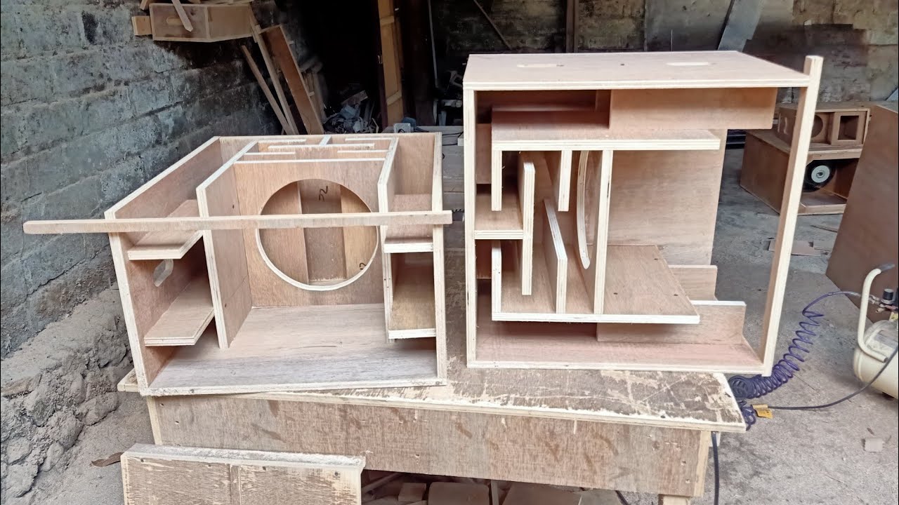 Skema Box Parathel 12 Inch Single // Pengukuran Box Parathel 12 Inch