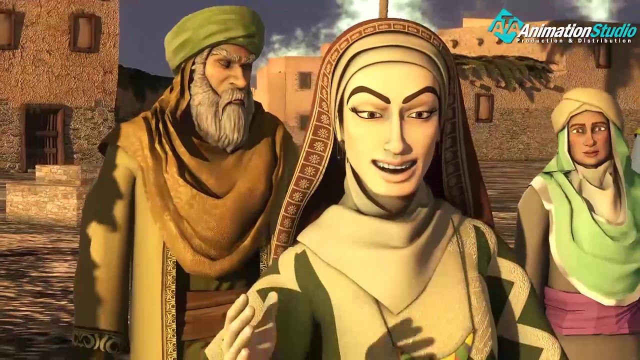 حيلة ذكية من سيدنا سليمان كي يعرف من هي والدة الطفل و الحكم بين أمراتان من بني إسرائيل