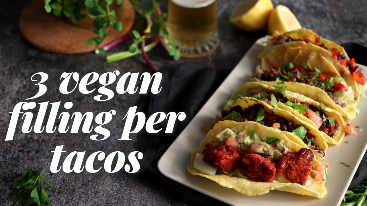 3 Tacos Vegan | Tortillas di mais