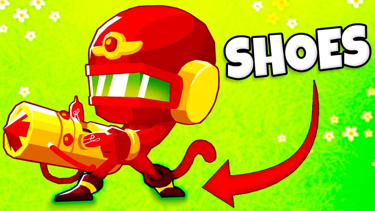 Используем ТОЛЬКО обезьян, которые носят ОБУВЬ, в Bloons TD 6