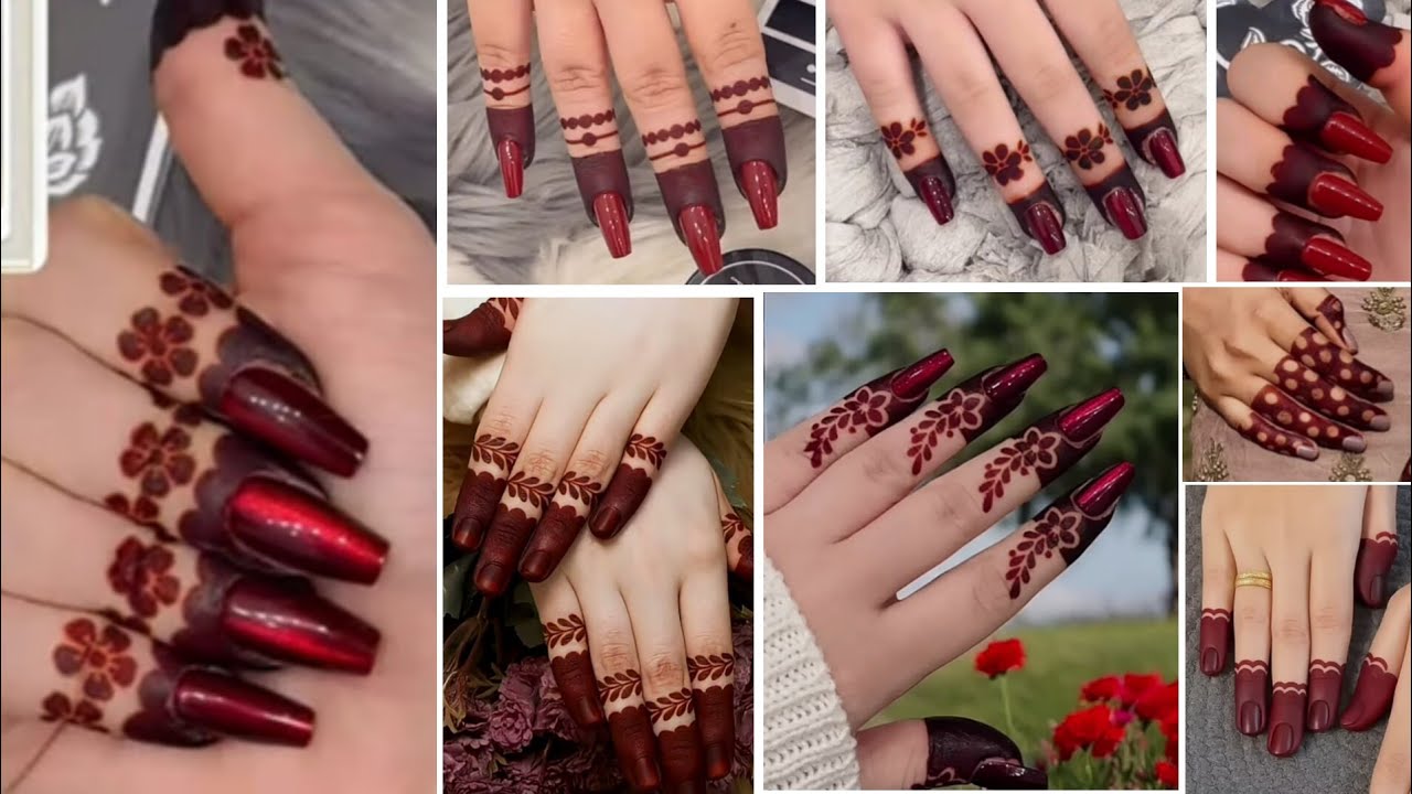 New stylish finger mehndi designs 2026|| aesthetic elegant finger mehndi designs 