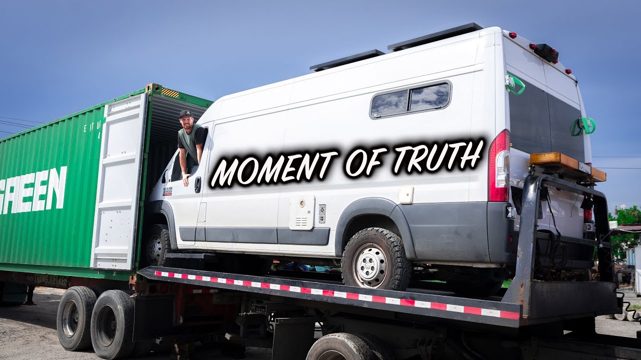 Shipping Our Van to South America | Will a Promaster Fit In A Shipping Container???