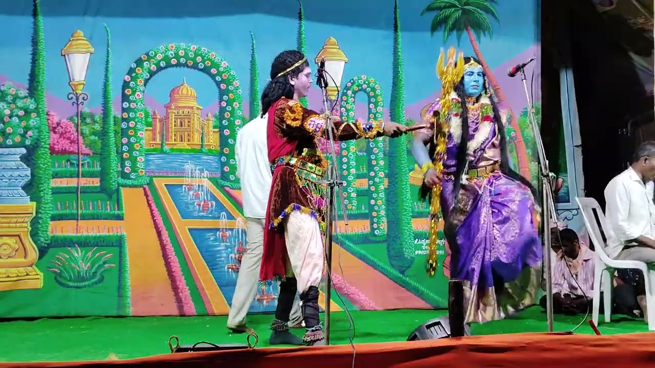 మెదక్ డిస్టిక్ పెద్ద శంకరంపేట గ్రామ పక్కన భుజరం పల్లి  మొదటి రోజు నల్ల పోచమ్మ ఆట 