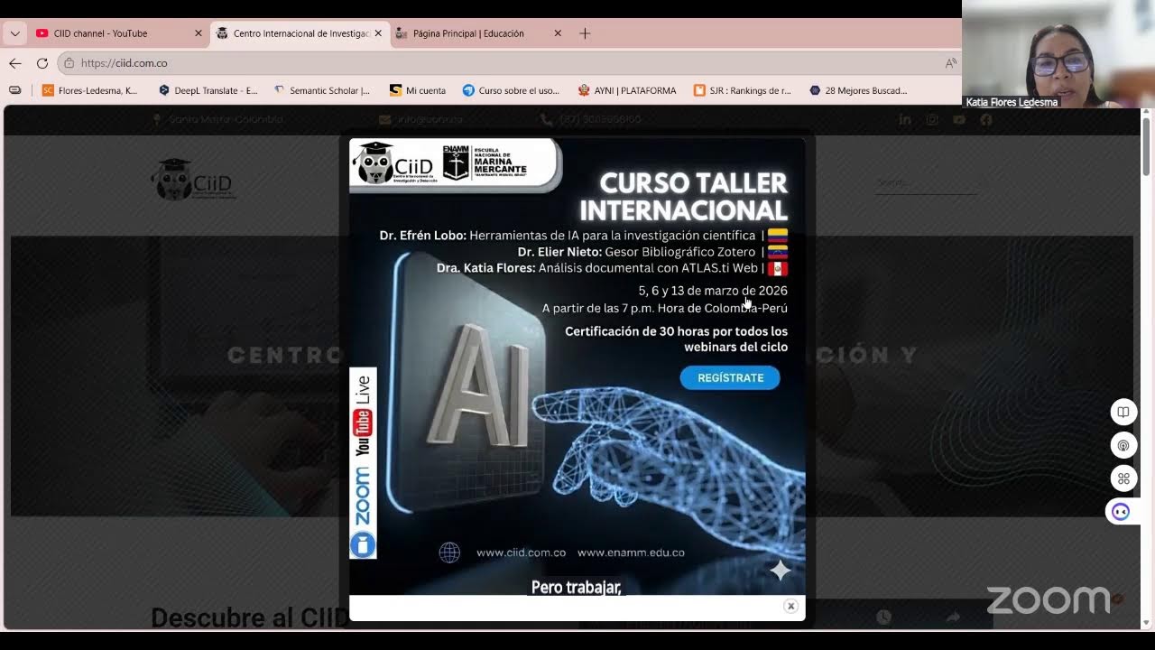 Sesión 2. Taller Herramientas Digitales e Inteligencia Artificial