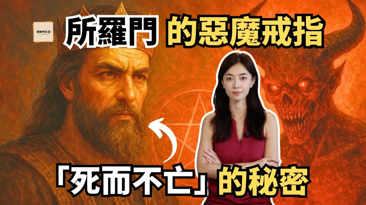 所羅門：是歷史還是神話？揭秘所羅門統禦惡魔的黑暗傳奇｜消失的聖殿與失落的戒指｜閣樓研究室｜默薇