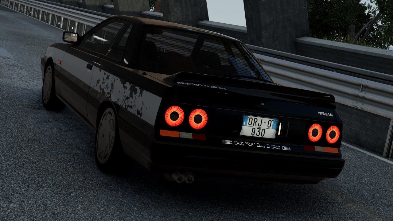 BeamNG drive Nissan Skyline R31 italy