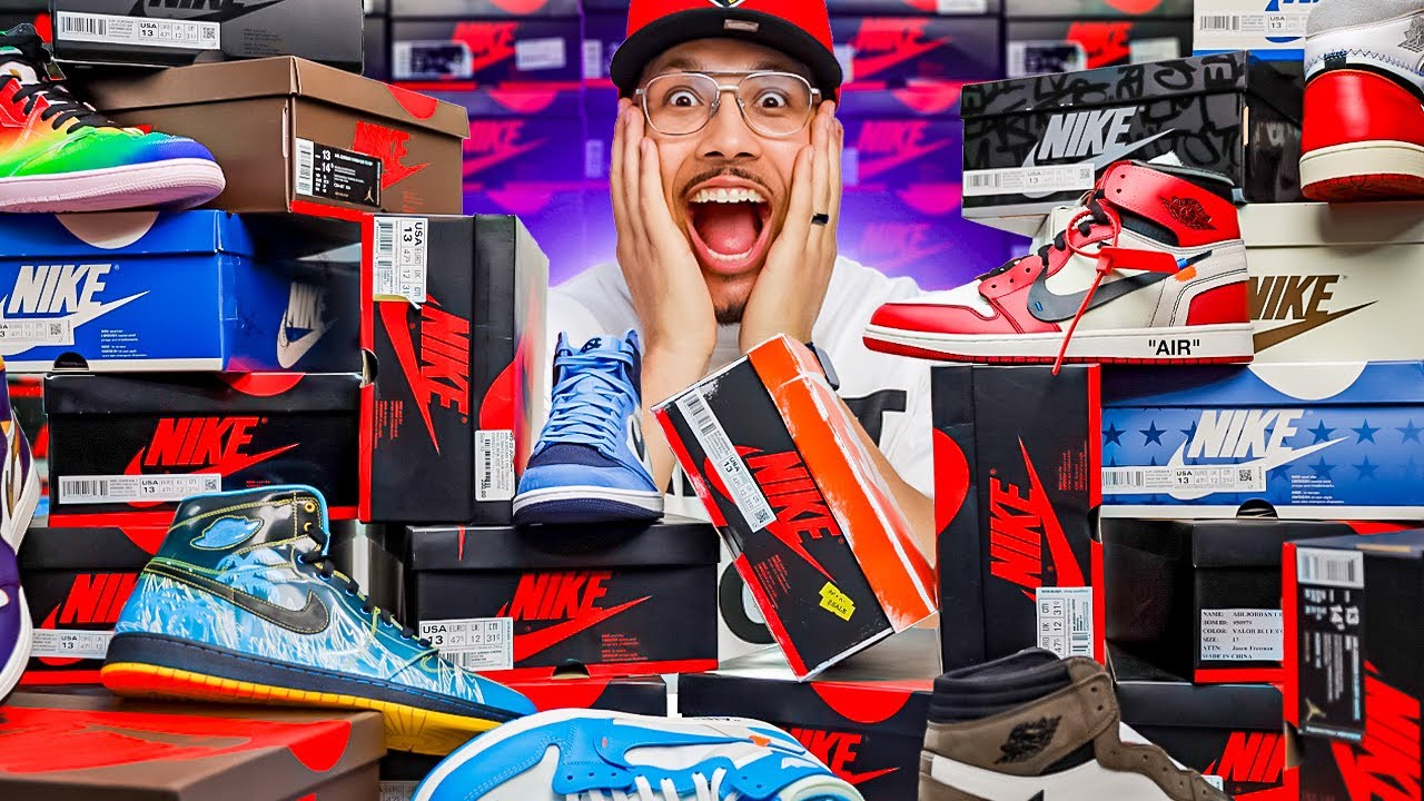 Моя ВСЯ коллекция кроссовок Air Jordan 1 (более 75 пар в 2022 году)