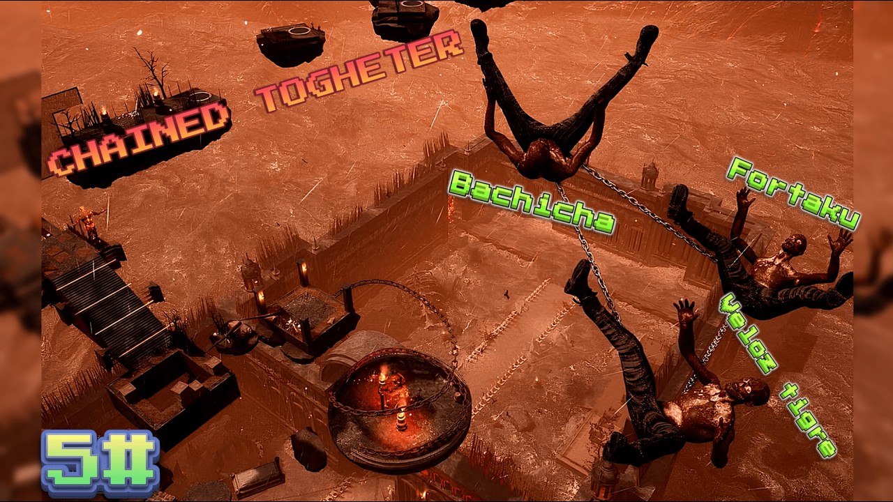 El final, al fiiinn ⛓️Chained Together con amigos