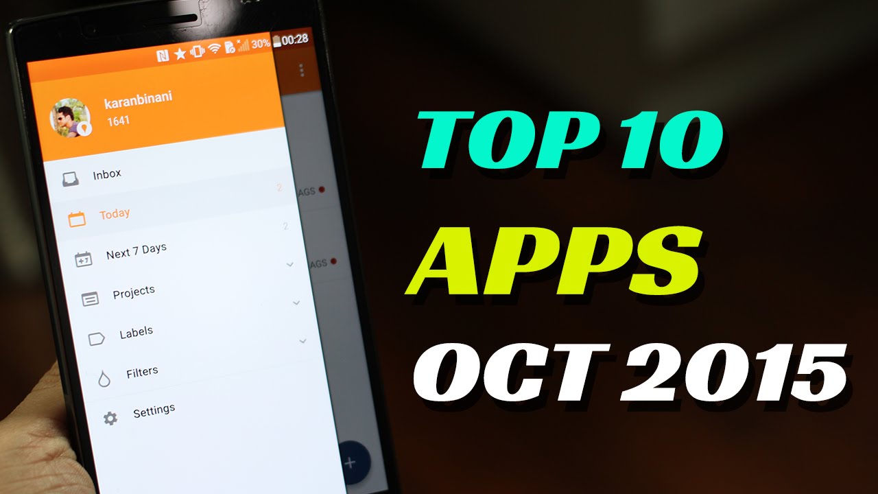 Top 10 best apps for Android 2015 (October)