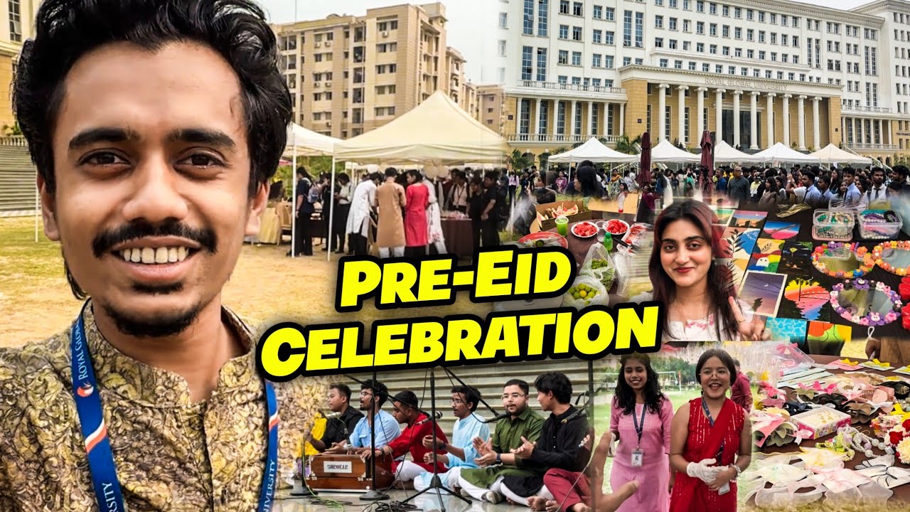 PRE-EID CELEBRATION 2025 | ROYAL GLOBAL UNIVERSITY | Mini Stalls by Students 😀