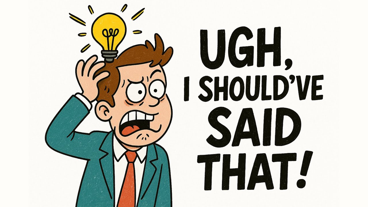 Your Brain's Argument Trap | Why Comebacks Hit Hours Later