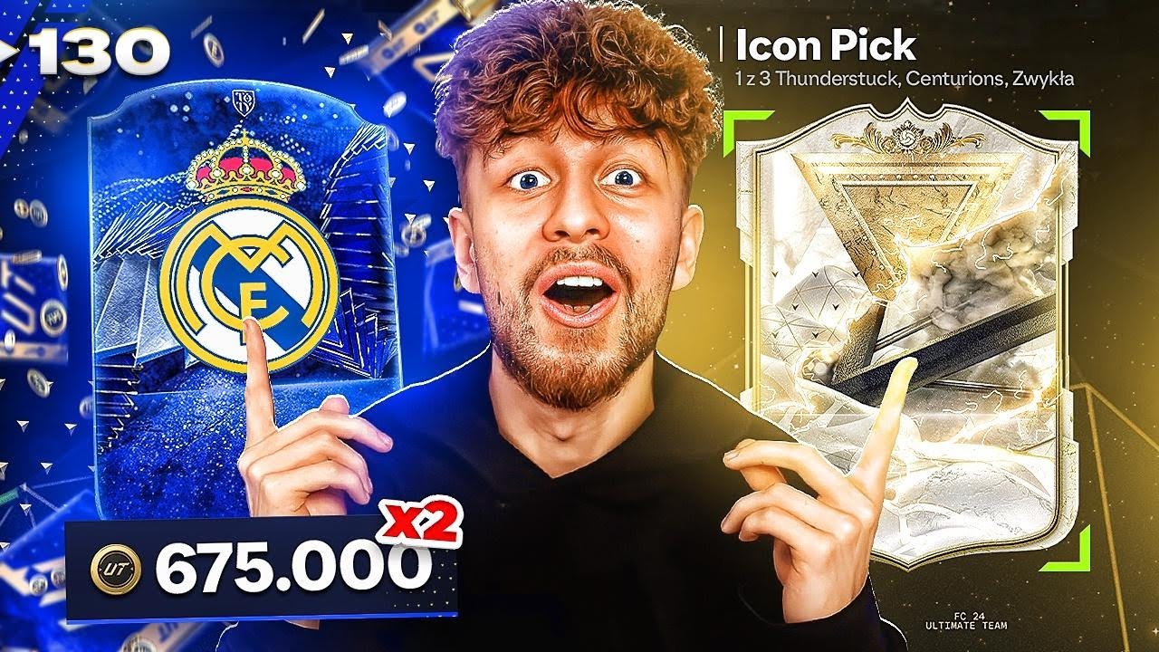 DWIE PACZKI za 675K & PICK Z IKONĄ na ZAKOŃCZENIE TOTY!!! FC24 ULTIMATE TEAM [#130]