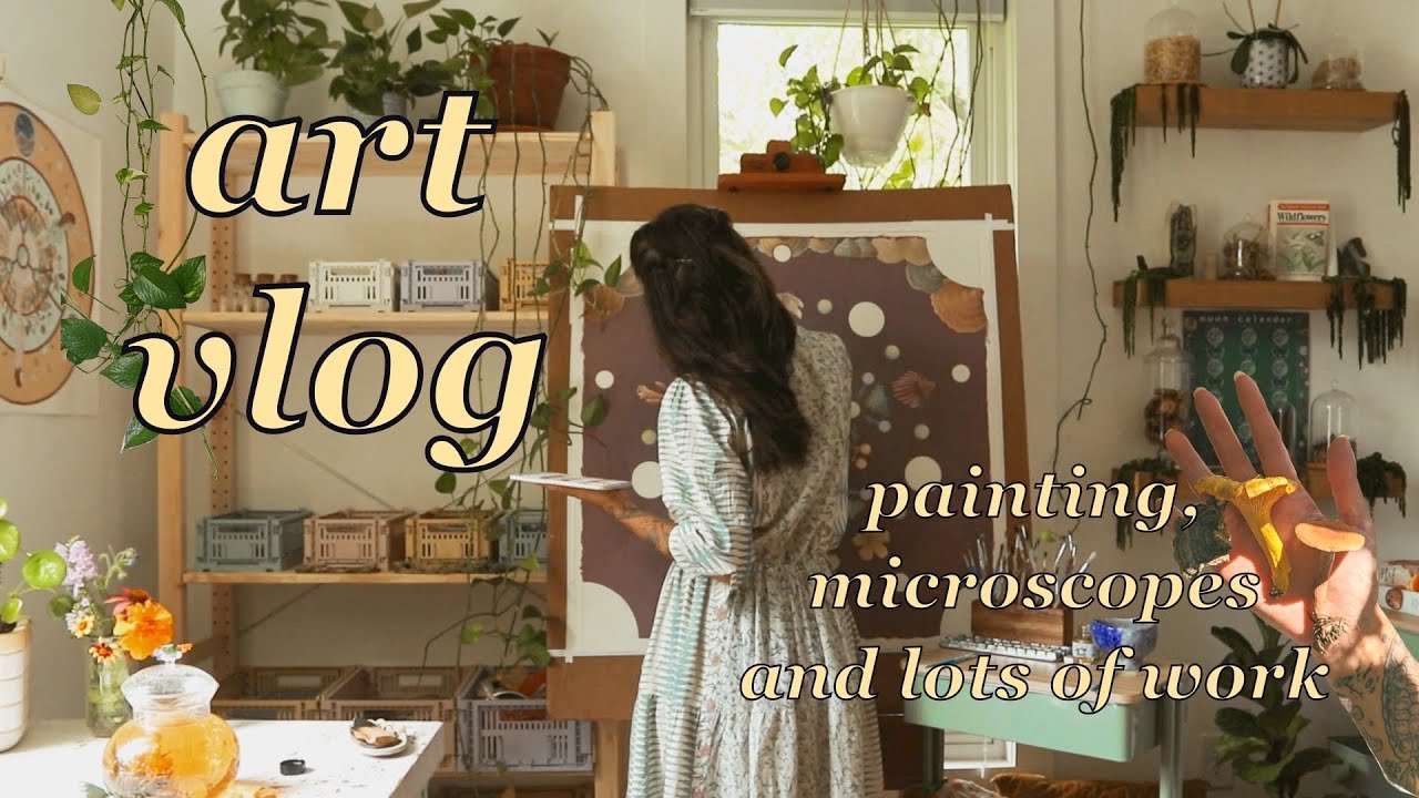 The End of Summer: Painting, Microscopes and Packing 5 Orders