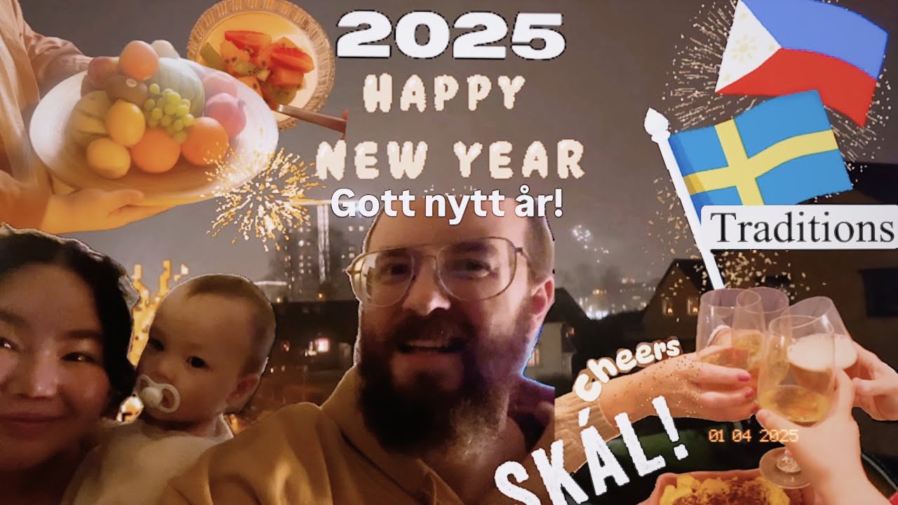 LIFE IN SWEDEN | FIRST HAPPY NEW YEAR IN SWEDEN  (2025) / MALIGAYANG BAGONG TAON / GOTT NYTT ÅR! 