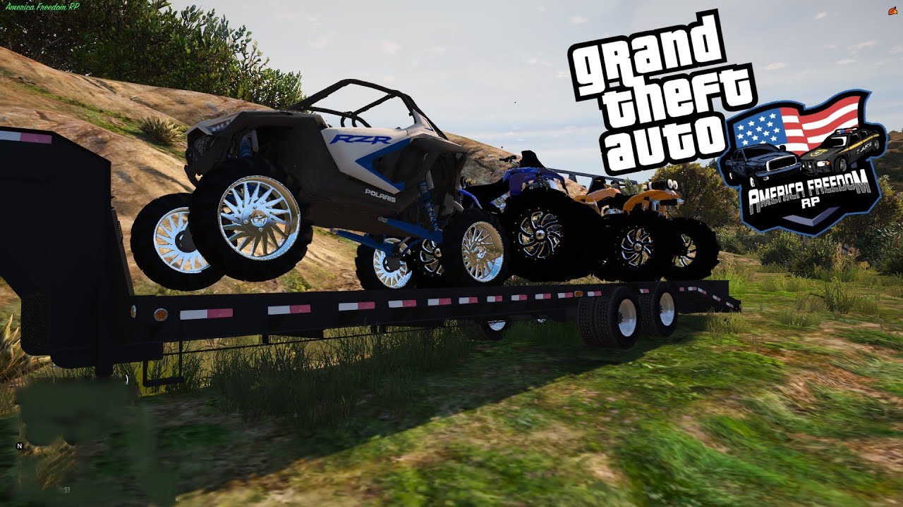 GTA 5 ROLEPLAY | TAKING JACKED UP 4-WHEELERS DOWN TO THE SWAMP! | EP.83 | AFRP | CIV