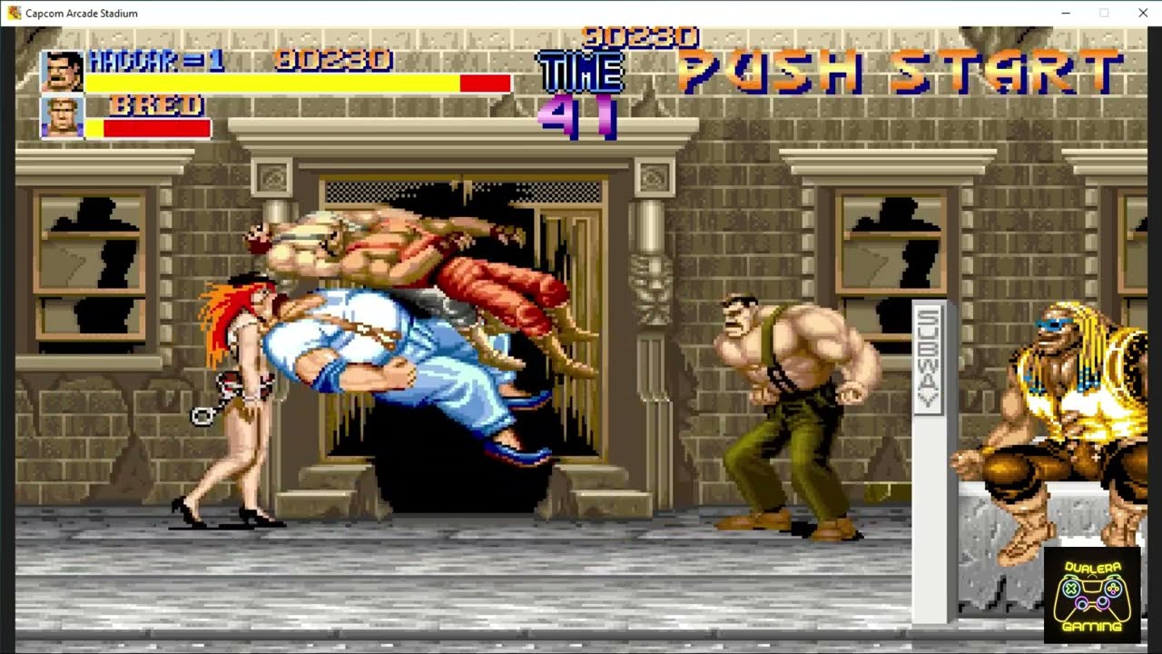 Final Fight: Mike Haggar Rampage in Stage 1