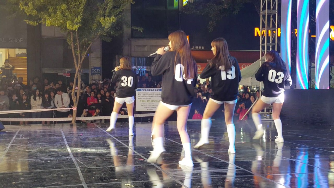 161028 안산 패션타운 여자친구(GFRIEND) 너 그리고 나(NAVILLERA)