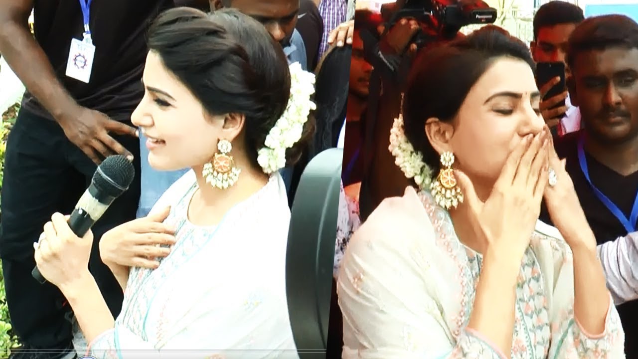 Samantha Launch at SKLS Galaxy Mall Chennai
