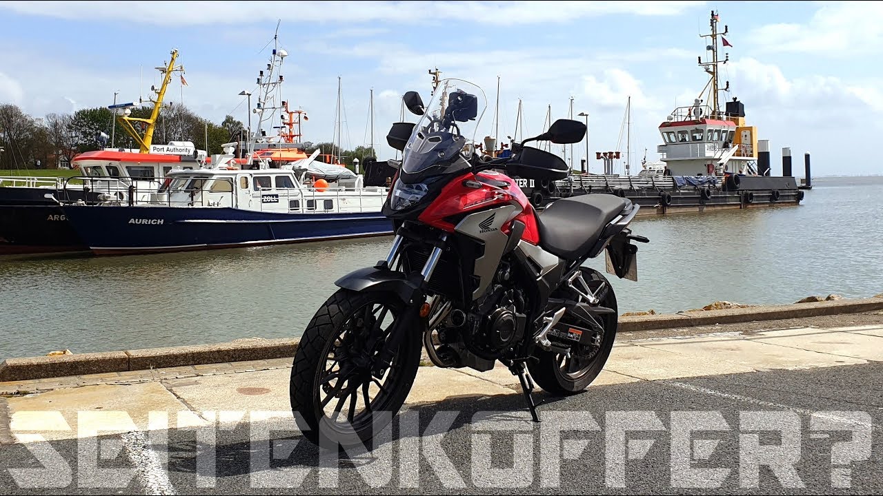 Seitenkoffer oder -taschen für die Honda CB500X (2019) kaufen? | Piotrrr Moto