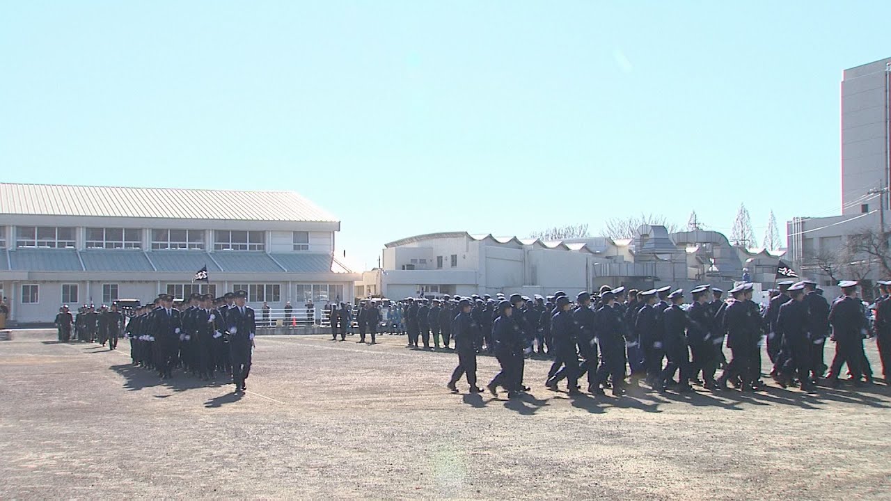 群馬県警　年頭視閲式　警察官約２２０人が決意新たに(26/01/09)