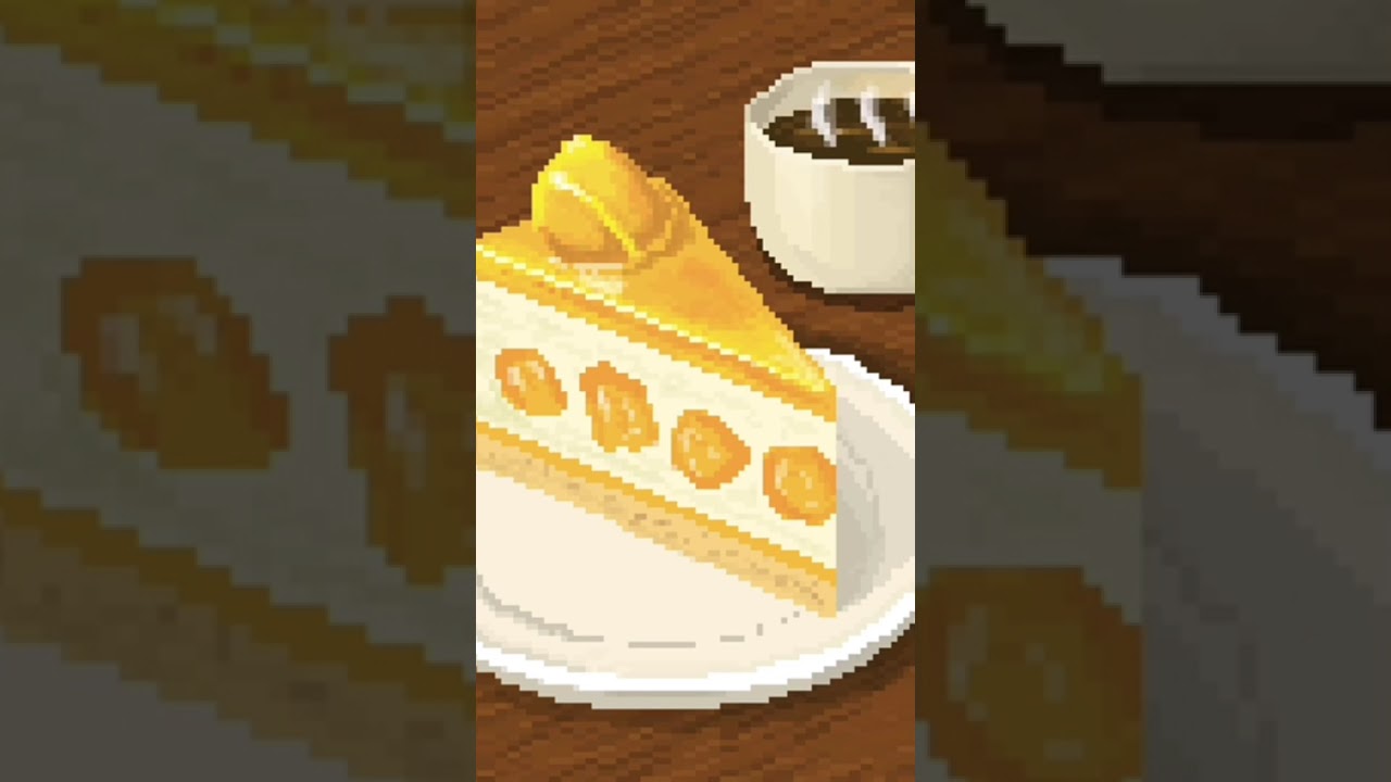 ABC PIXEL CAKE ‘M’ (13/26) | Mango Mousse Cake 