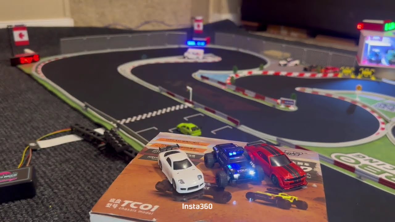 Turbo Racing C-82 Police Monster Truck vs HPI Nano & C-76 |Tiny RC Grip Battle Domination.