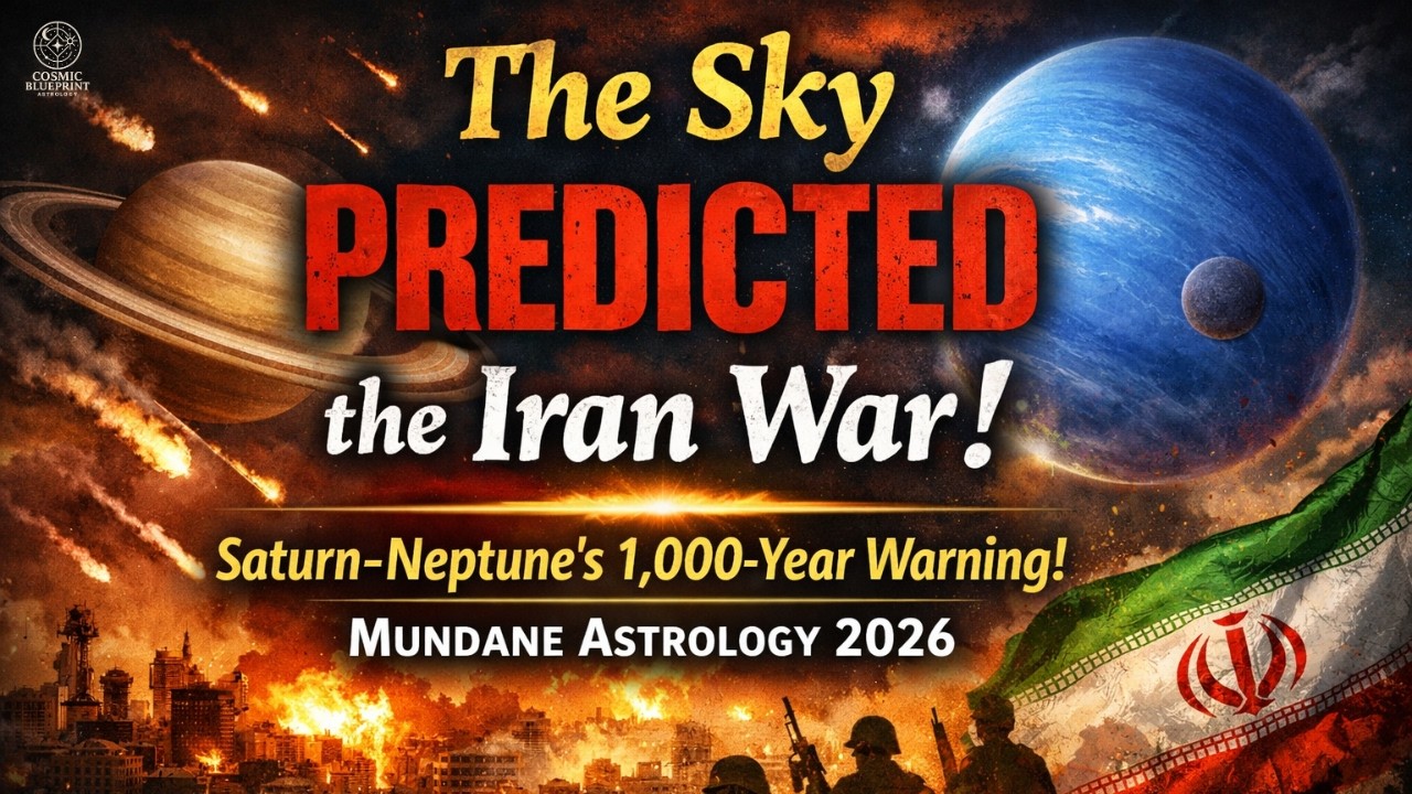 Astrology of the US-Israel Iran Attack: What the Planets Said Before It Happened | March 2026