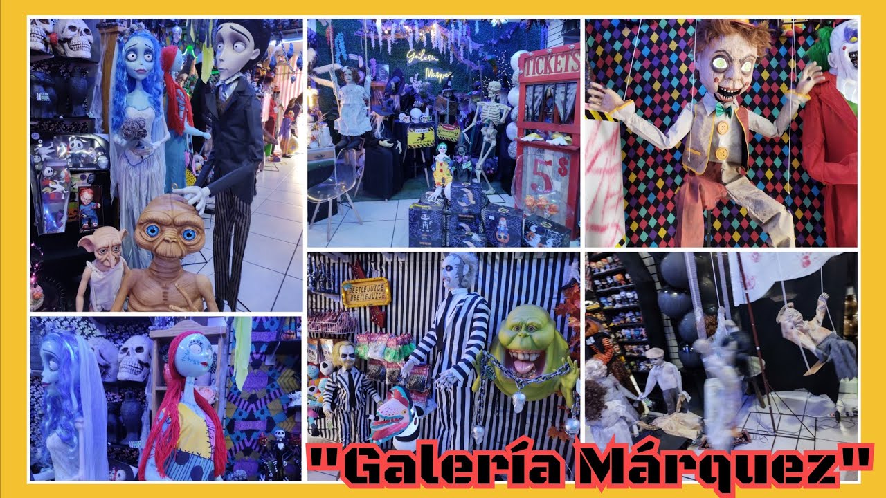 Preventa de Animatrónicos y Decoración para Halloween 🎃 Galerías Márquez