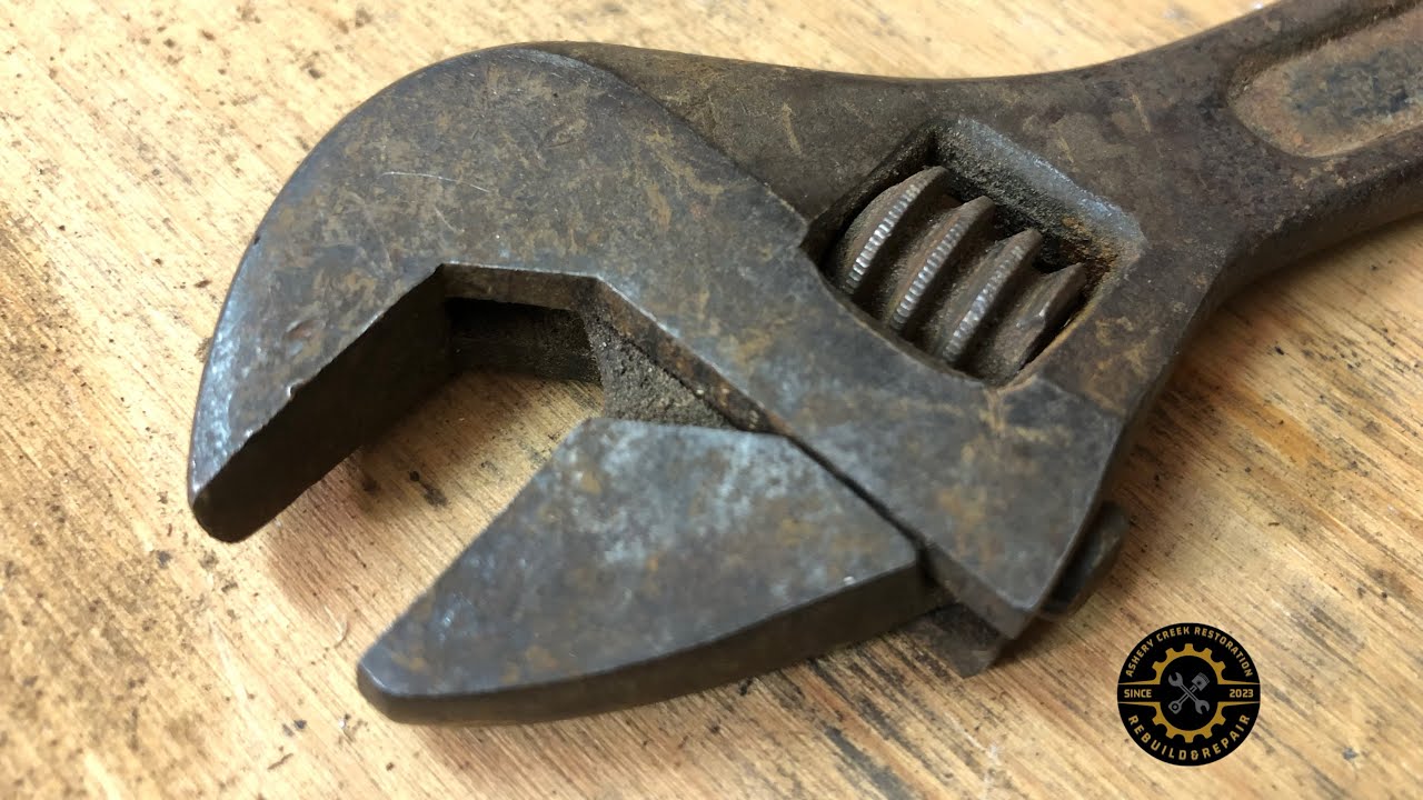 Vintage Wrench Restoration | Dunlap 1/2 x8”