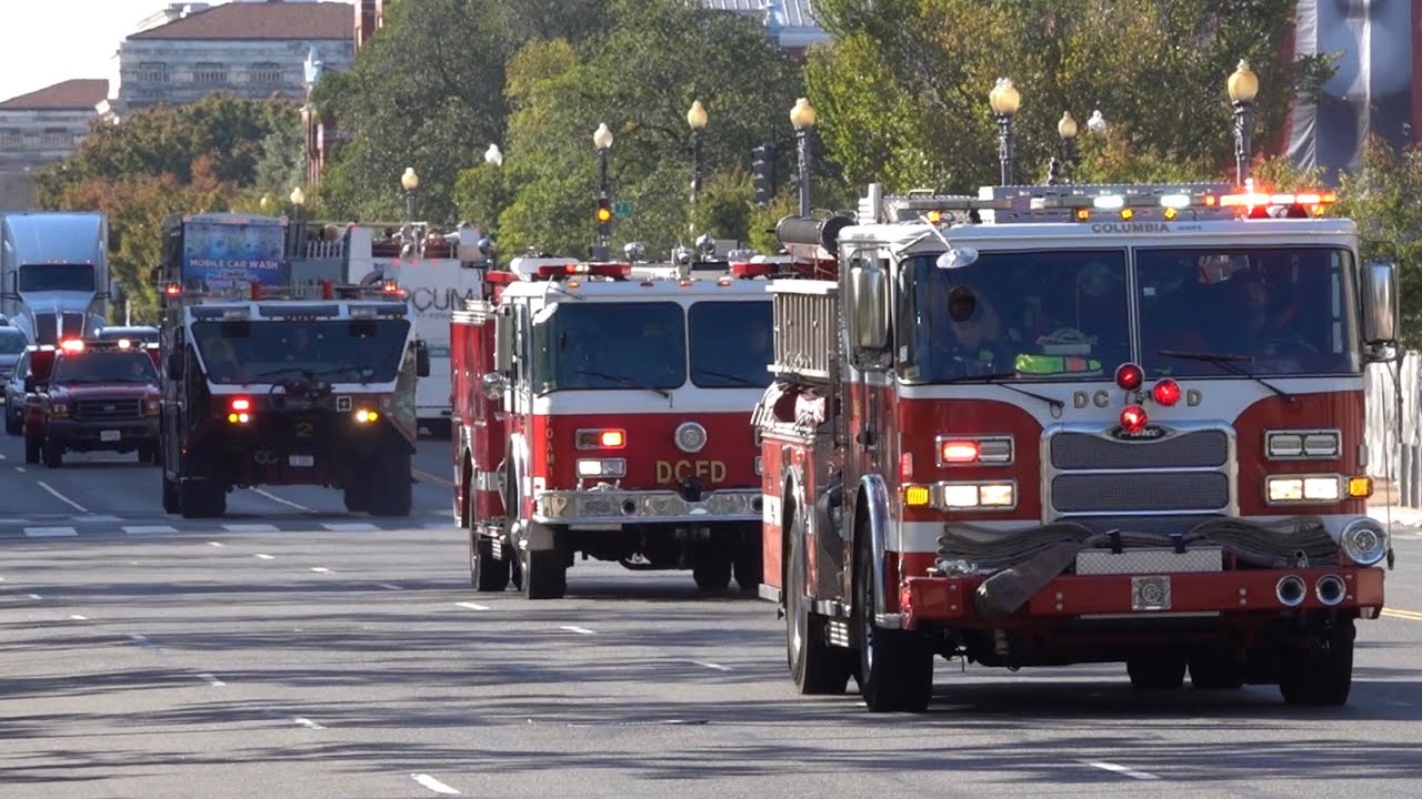 District of Columbia Fire and EMS Foam Taskforce Responding