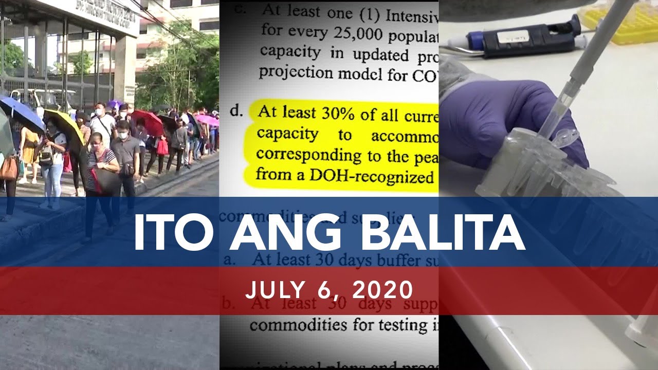UNTV: Ito Ang Balita | July 6, 2020