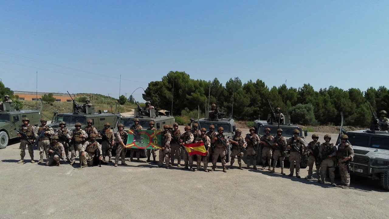 El EADA en acción a vista de dron