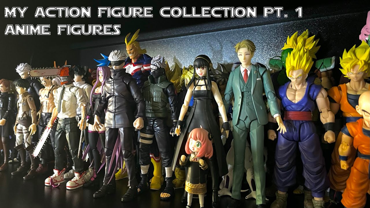 My Action Figure Collection pt. 1: Anime Figures (S.H. Figuarts, Figma & more)