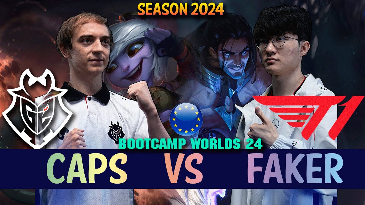 T1 Faker vs G2 Caps - Faker SYLAS vs Caps TRISTANA Mid - Patch 14.21 EUW Ranked WORLDS 2024 Bootcamp