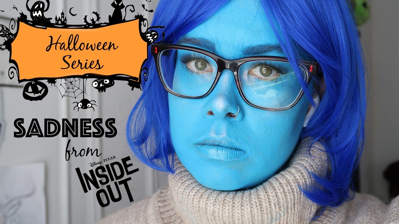 Halloween Makeup Series - Sadness from Inside Out