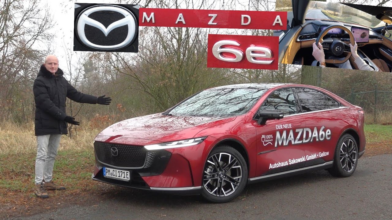 Der neue Mazda 6e im Test - Schöne Alternative zu ID.7 und Co.? Review Kaufberatung