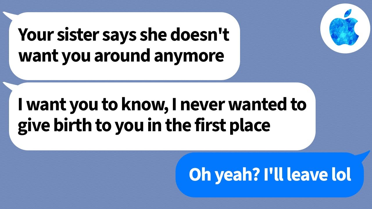 【Apple】Моя мама выгнала меня из дома, когда мне было 16, но вскоре она пожалела об этом.