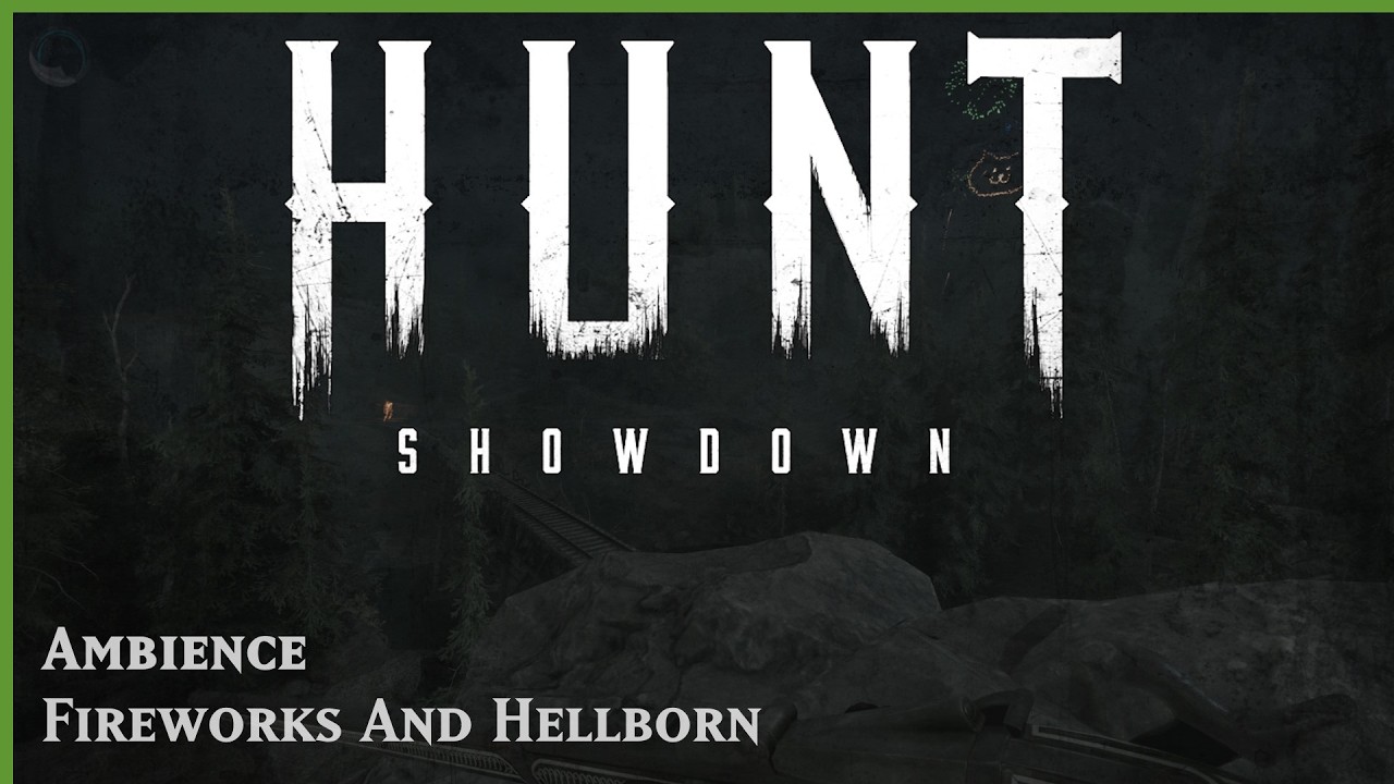 Hunt Showdown Ambience - Fireworks and Hellborn at night
